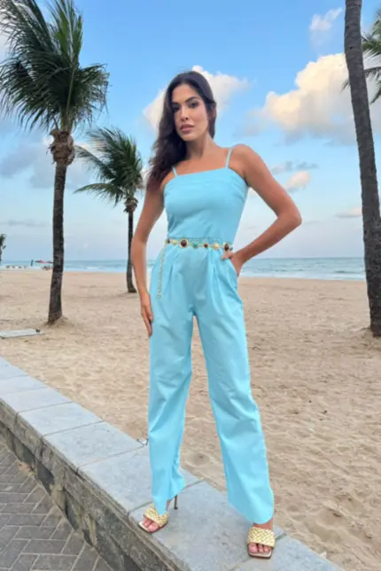 MACACÃO DE ALÇA BIANCA