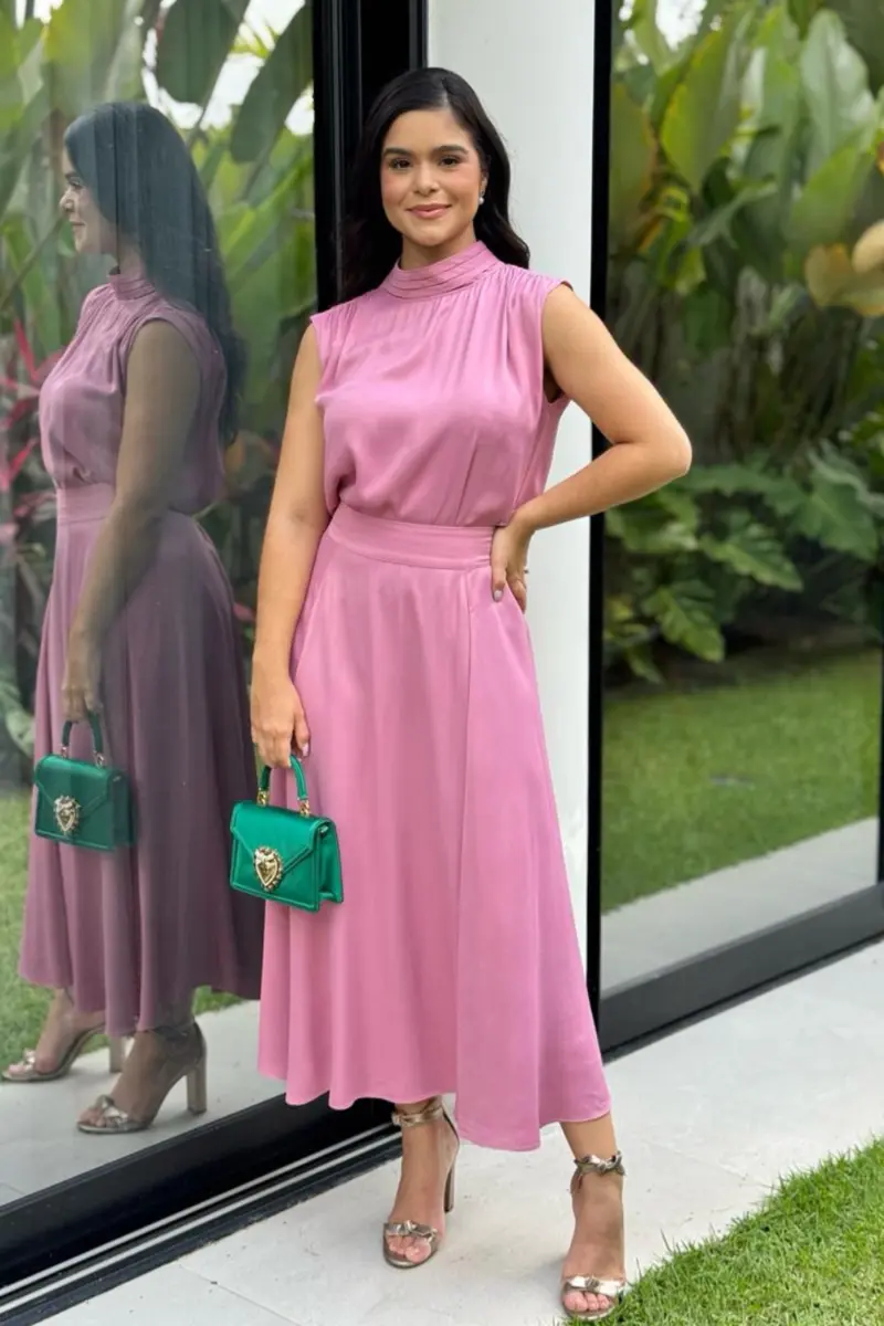 BLUSA QUIMONO MARÍLIA GOLA COM PREGAS